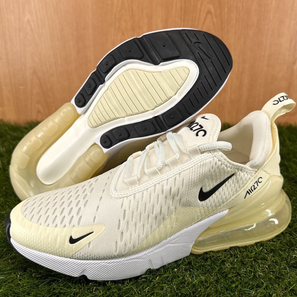 Nike Air Max 270 Sail Coconut Milk AH6789-124 Women’s 7.5 / Men’s 6 NWOB